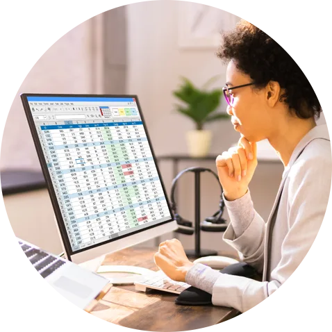 ACW Medical Coding professional reviewing coded patient records
